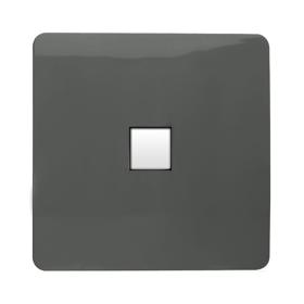 ART-PCCH  Single PC Ethernet Cat 5 & 6 Data Outlet Charcoal
